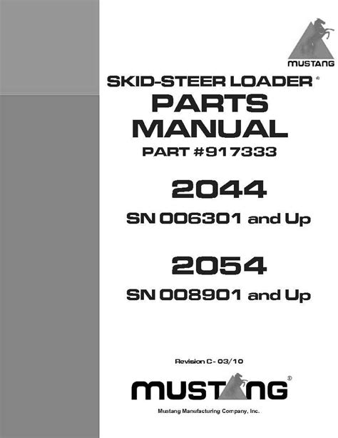 2054 mustang skid steer parts manual|mustang skid steer parts diagram.